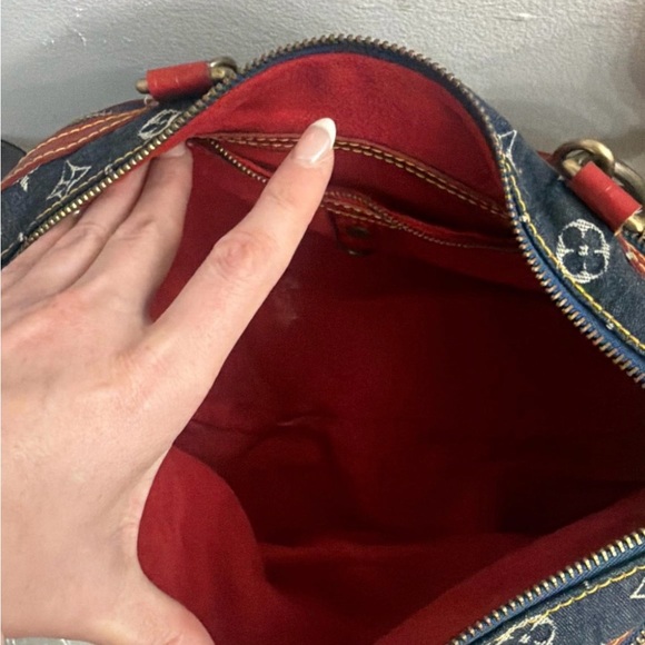 Louis Vuitton Denim Speedy - Picture 6 of 7